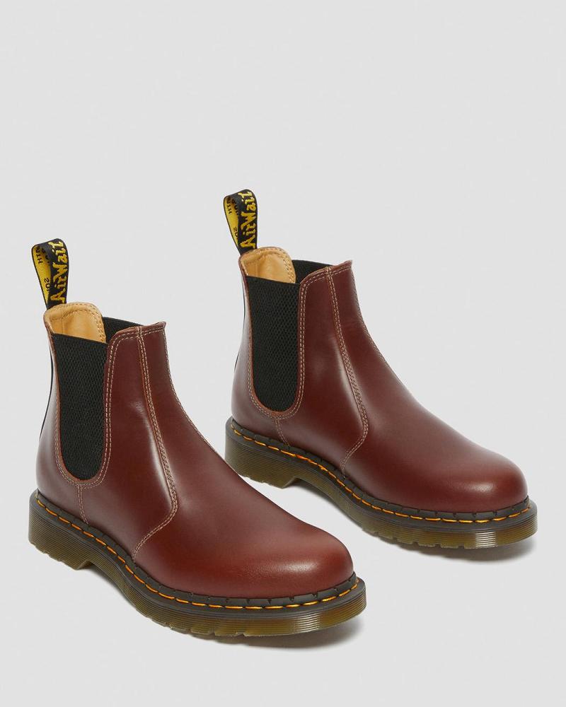 Dr Martens 2976 Abruzzo Lær Chelsea Støvler Herre Brune Svarte | Norge 326NWY